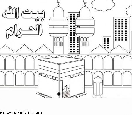 رنگ آمیزی طرح های مسجد