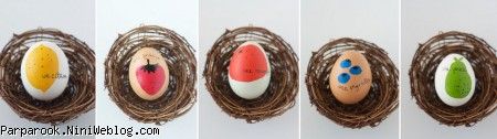 ایده های خلاقانه تزیین تخم مرغ