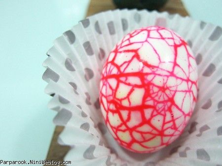 رنگ کردن تخم‌مرغ های خوردنی