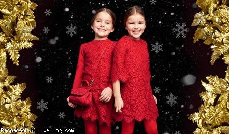 مدل لباس زمستانی بچه گانه برند Dolce & Gabbana 