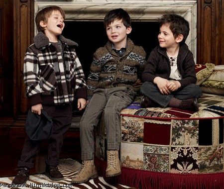 مدل لباس زمستانی بچه گانه برند Dolce & Gabbana 