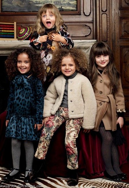 مدل لباس زمستانی بچه گانه برند Dolce & Gabbana 