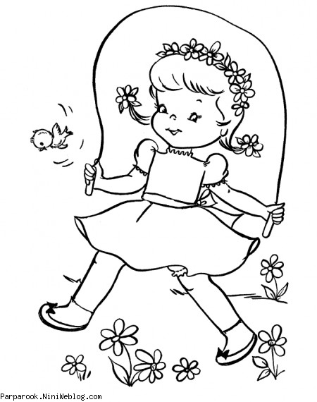 رنگ آمیزی طرح بهار