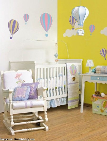 ایده ای فوق العاده برای تزیین اتاق نوزادان