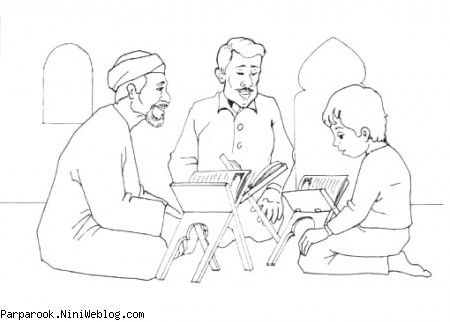 رنگ آمیزی قرآن