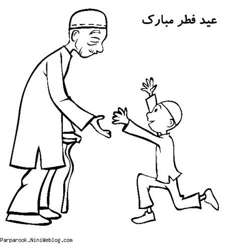 طرح های رنگ آمیزی ماه رمضان