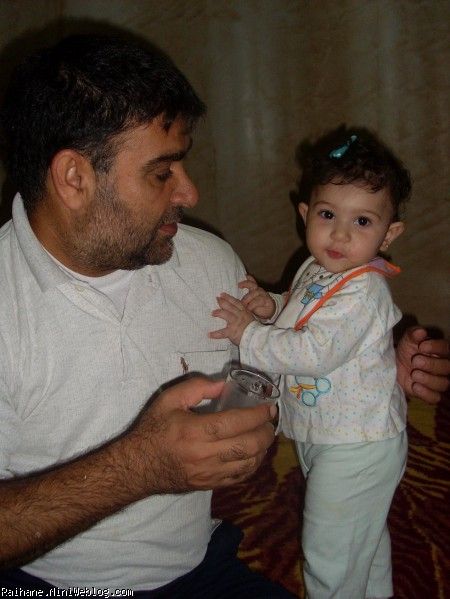 ریحان عسلی و پدر جون
