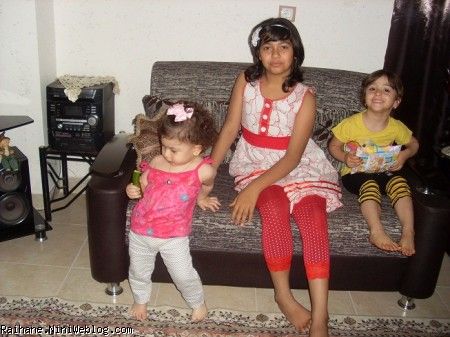 ریحان عسلی و خاله ستایش و سارا جونی