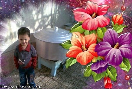 رضا و دیگ آش نذری