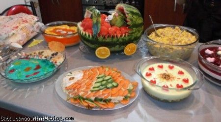 ميز شام ١