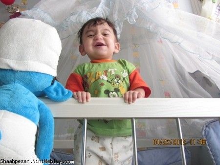 عکس 1 سالگی بردیا