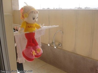 نانسی هم داره آفتاب میگیره