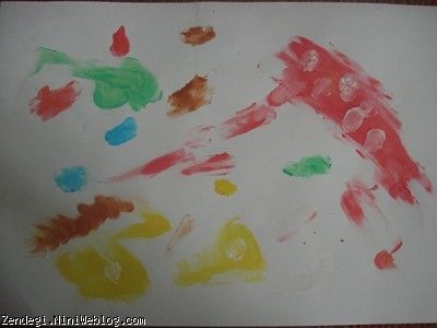 رنگ انگشتی از کارای هفته پیشه